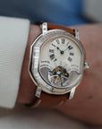 Daniel Roth 8-Day Double Face Tourbillon Diamond Watch Ref. 197.x.60