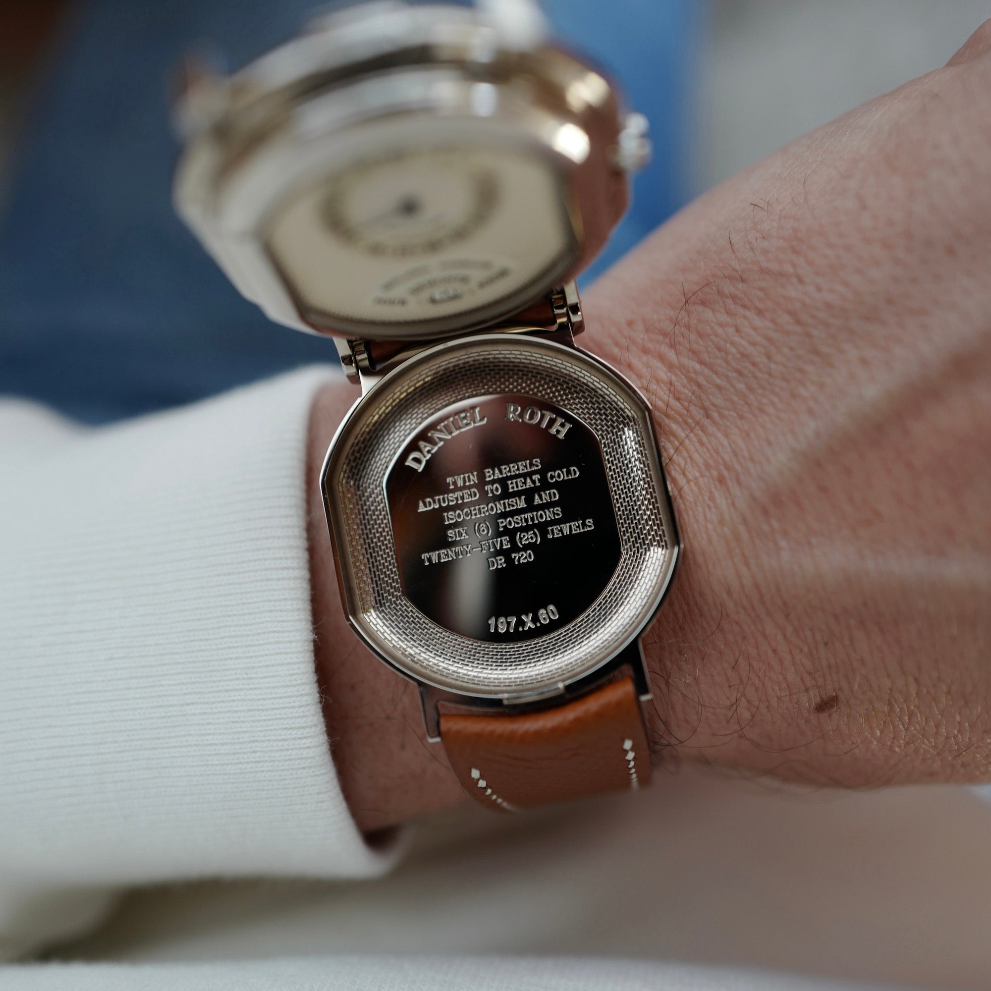 Daniel Roth - Daniel Roth 8-Day Double Face Tourbillon Diamond Watch Ref. 197.x.60 - The Keystone Watches