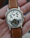Daniel Roth 8-Day Double Face Tourbillon Diamond Watch Ref. 197.x.60
