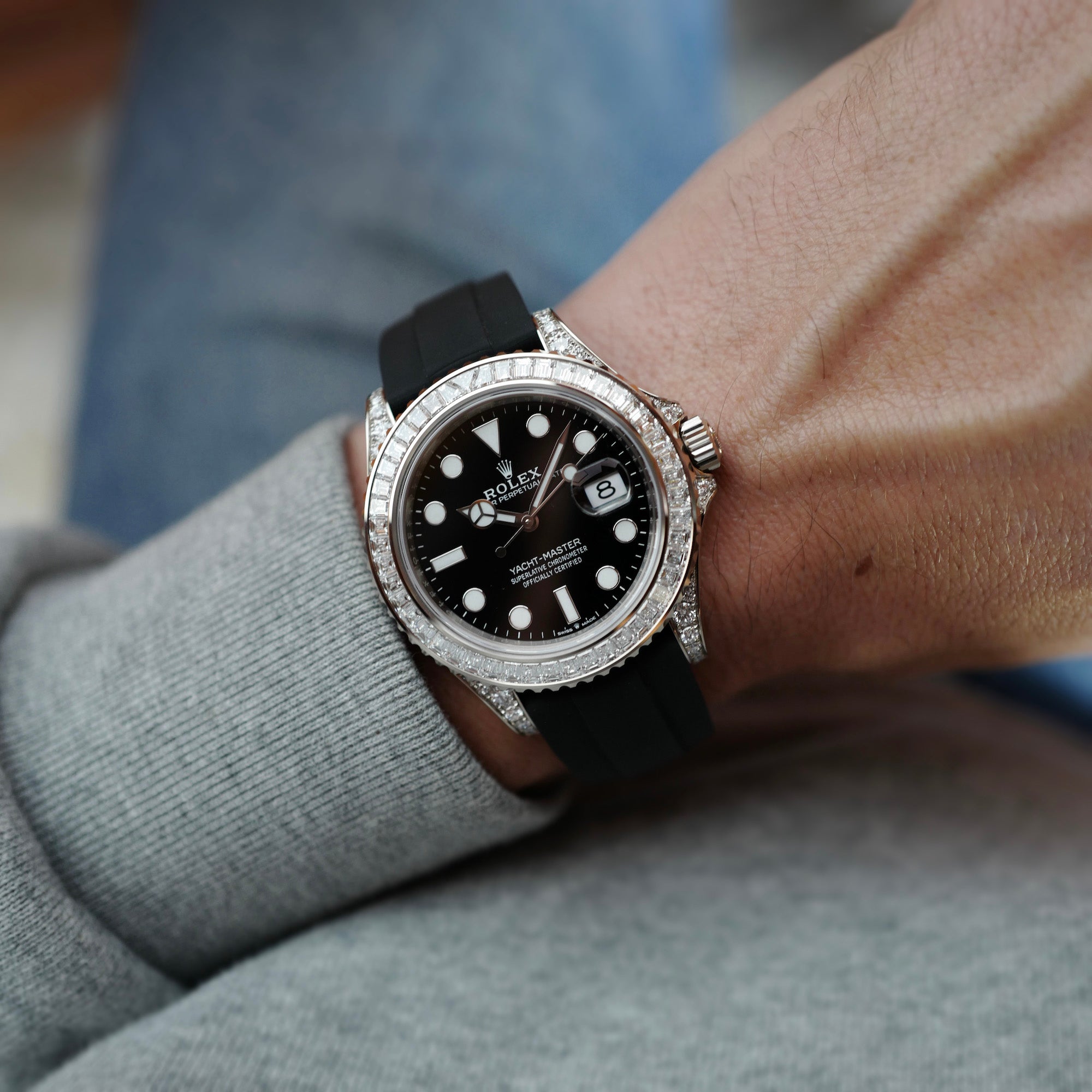 Rolex - Rolex White Gold Yacht-Master Ref. 226679TBR - The Keystone Watches