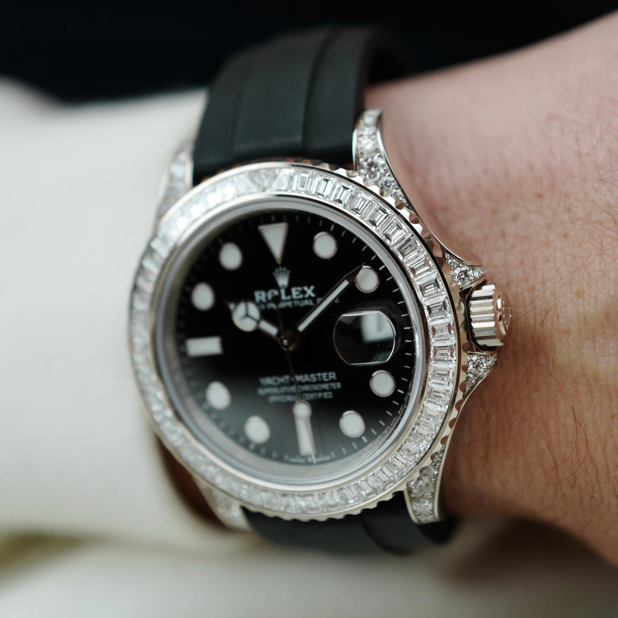 Rolex - Rolex White Gold Yacht-Master Ref. 226679TBR - The Keystone Watches