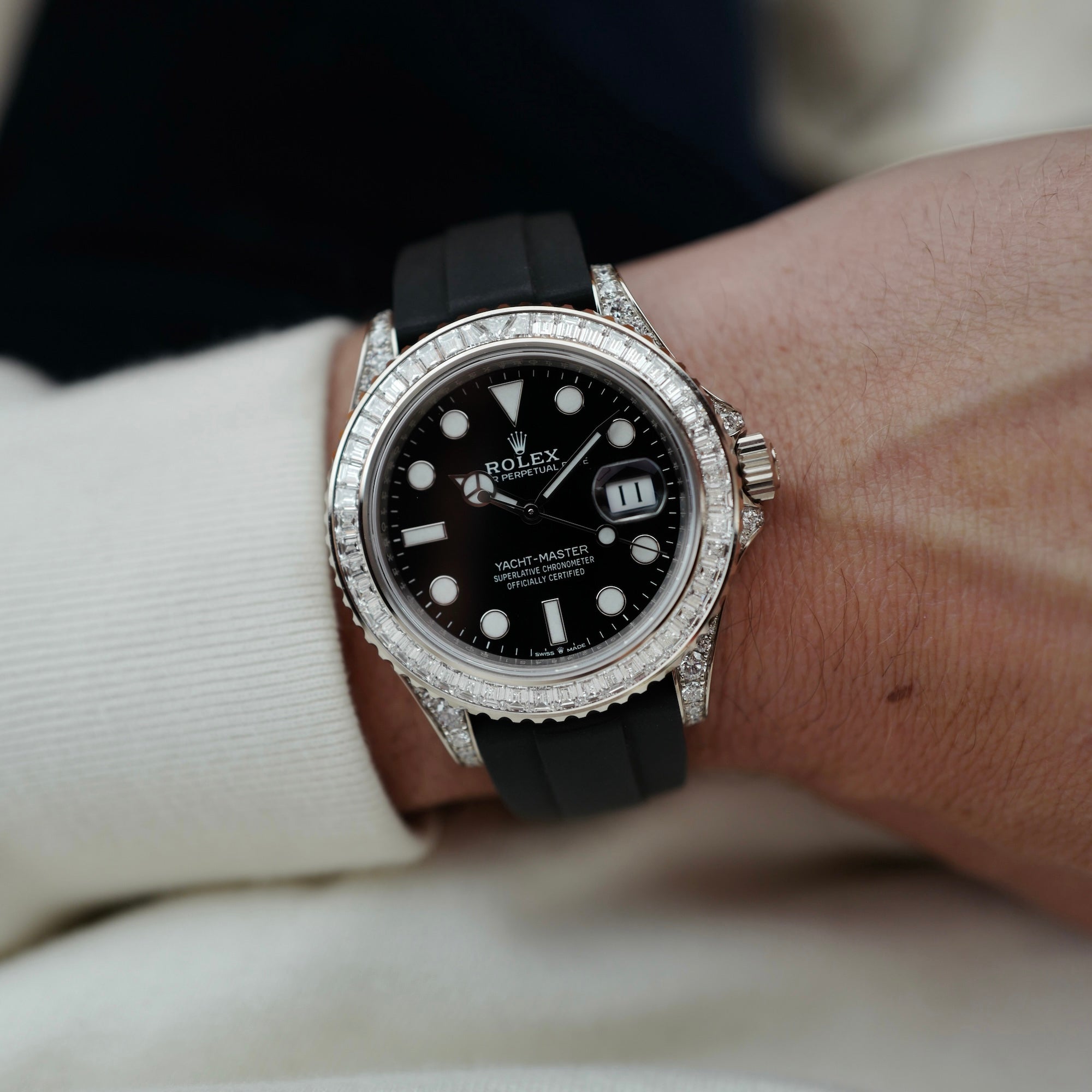 Rolex - Rolex White Gold Yacht-Master Ref. 226679TBR - The Keystone Watches