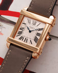 Cartier Rose Gold Tank Chinoise Watch CPCP Collection