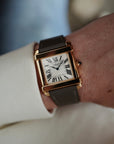 Cartier Rose Gold Tank Chinoise Watch CPCP Collection