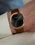 Patek Philippe White Gold Ellipse Automatic Watch Ref. 3738 with Anthracite Dial