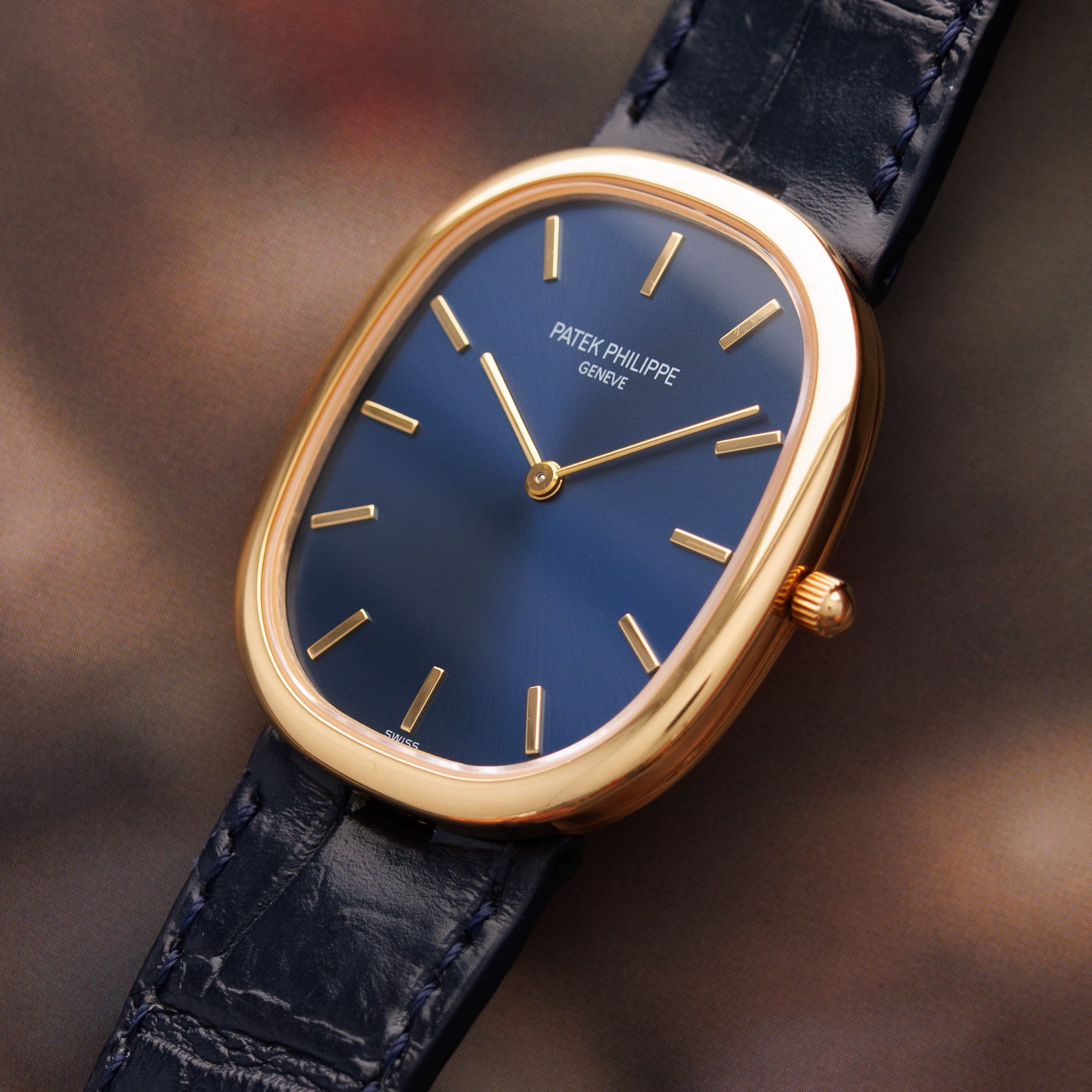 Patek Philippe Yellow Gold Ellipse Ref. 3738