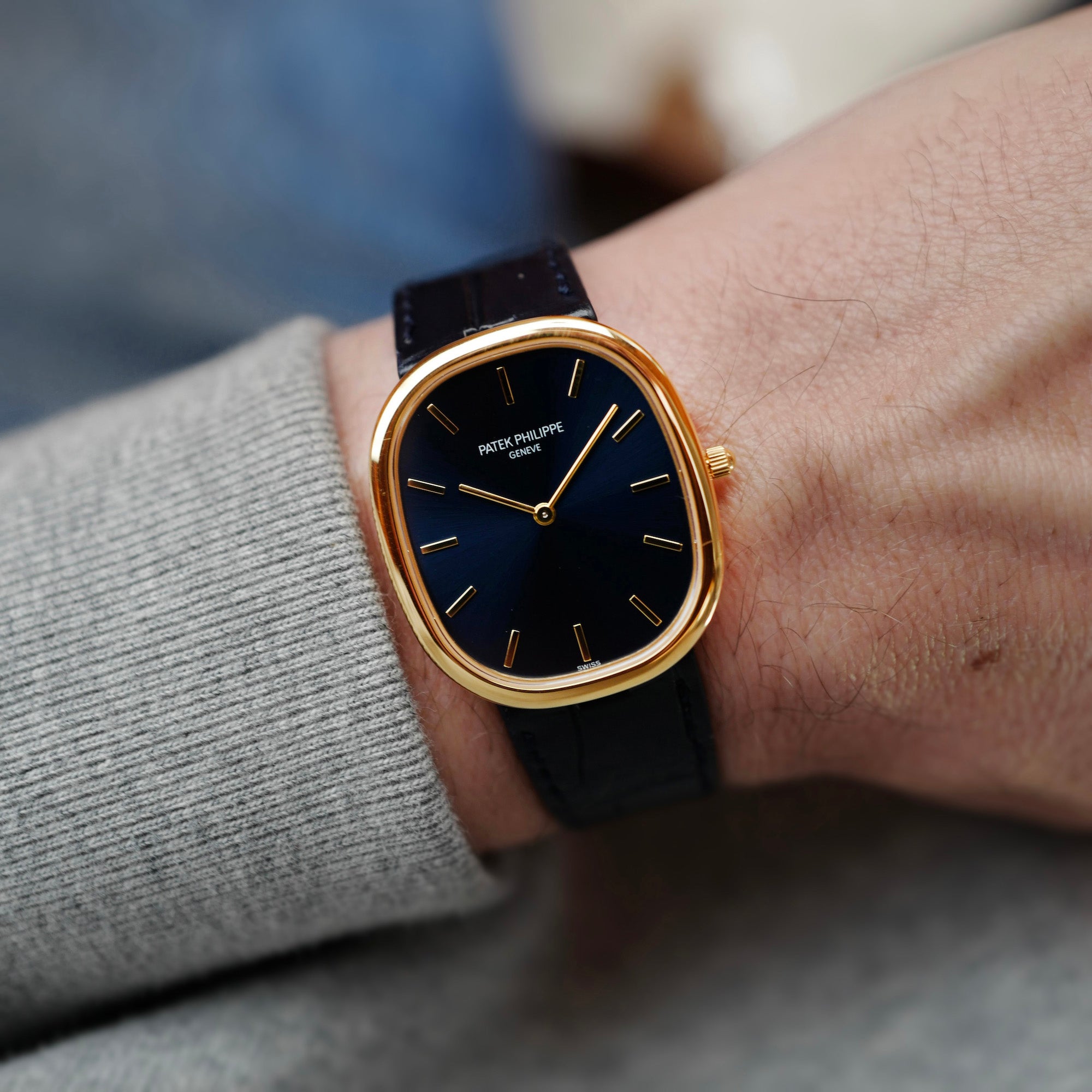 Patek Philippe Yellow Gold Ellipse Ref. 3738