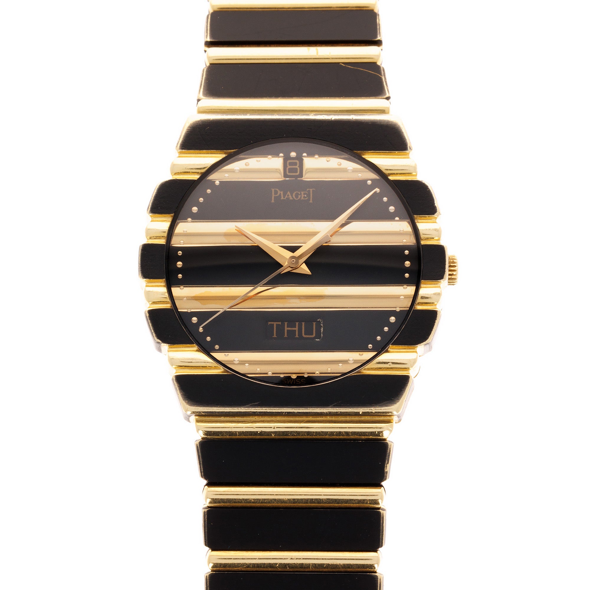 Piaget Yellow Gold and DLC Polo Watch Ref. 15562C701