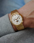 Patek Philippe Yellow Gold Perpetual Calendar Watch Ref. 3945