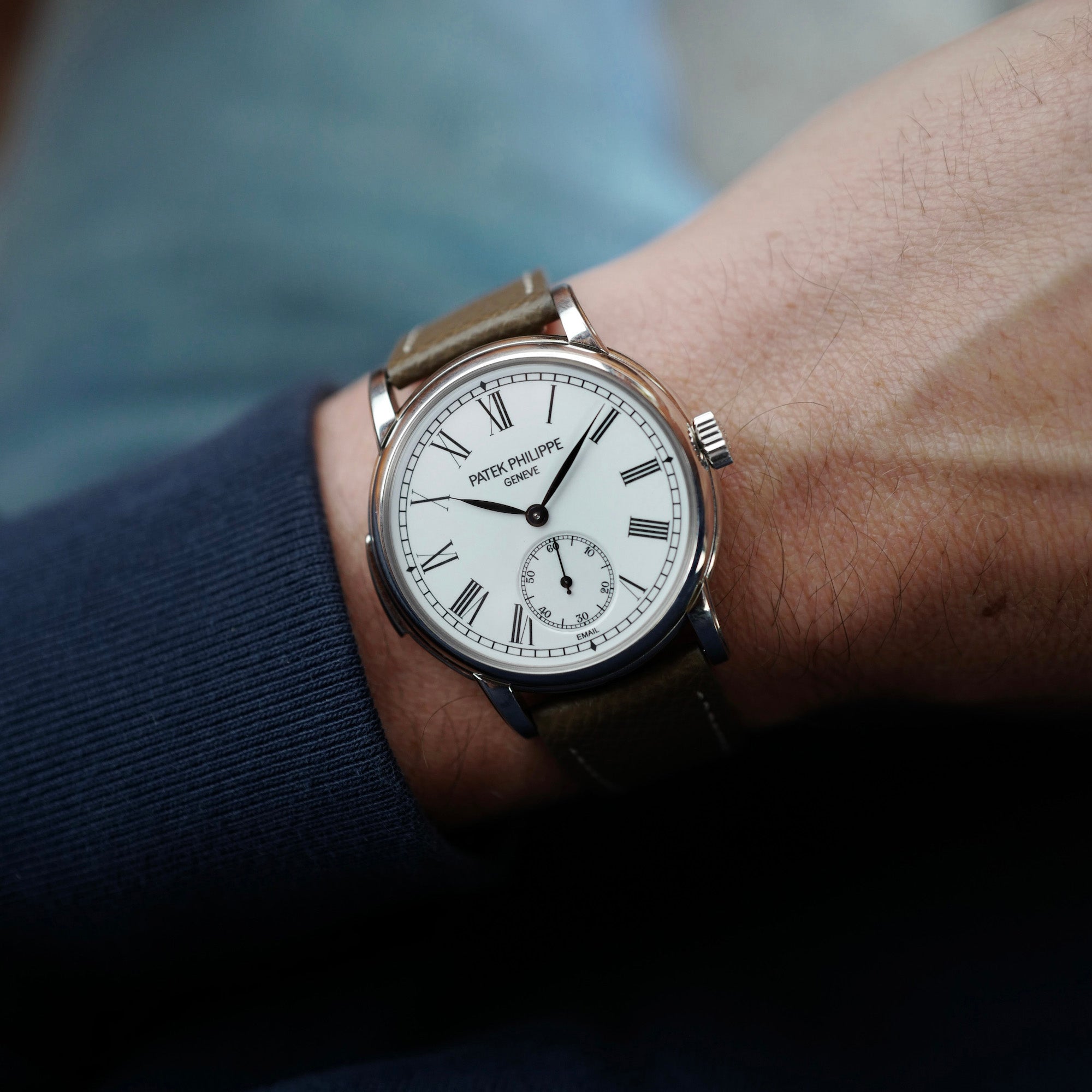 Patek Philippe Platinum Minute Repeater Watch Ref. 5078