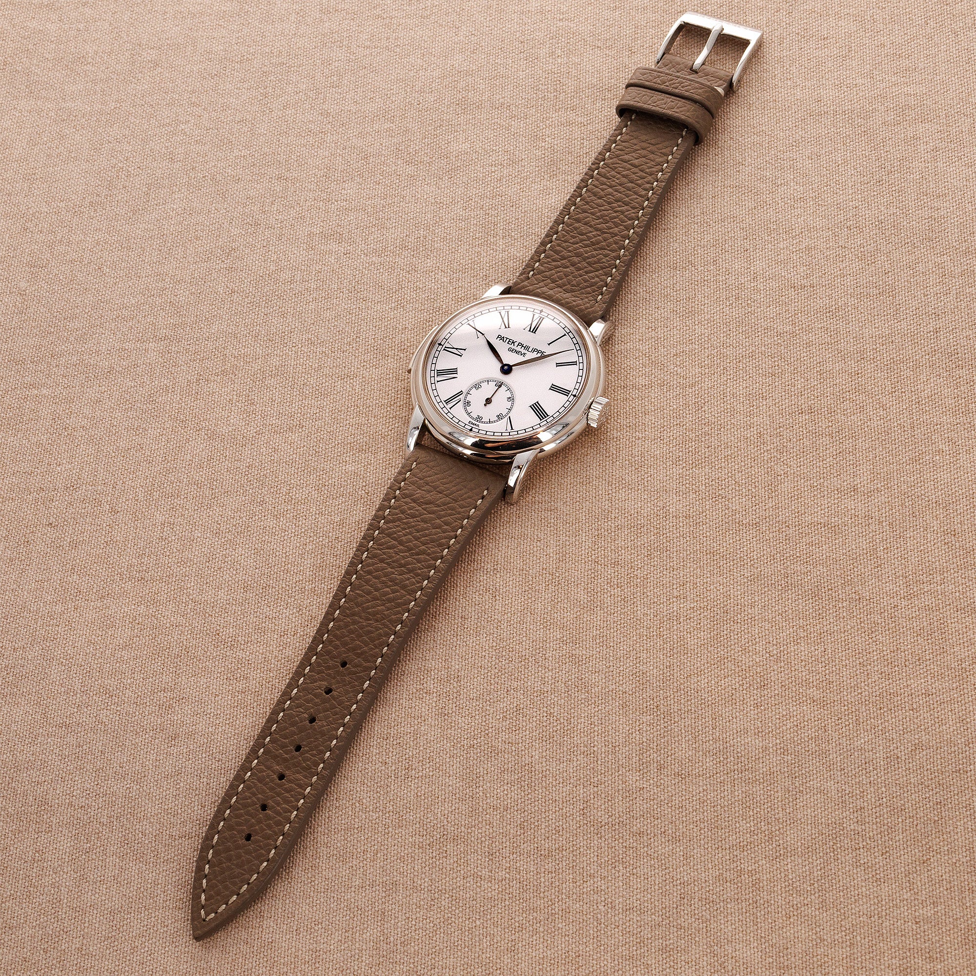 Patek Philippe Platinum Minute Repeater Watch Ref. 5078