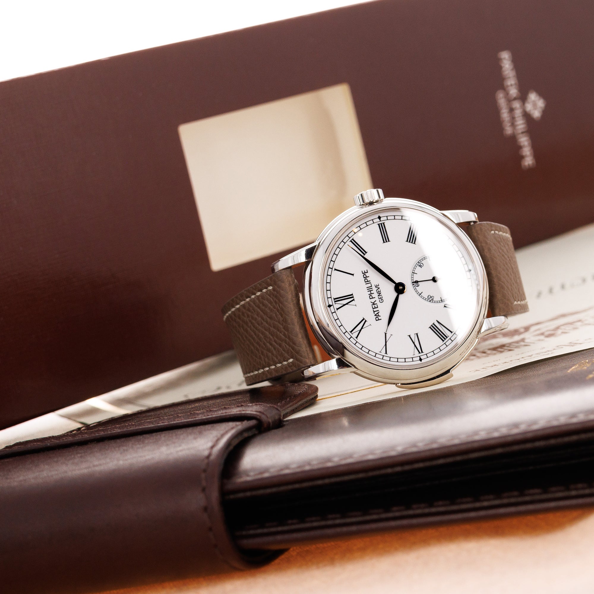 Patek Philippe Platinum Minute Repeater Watch Ref. 5078
