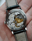 Patek Philippe Platinum Handcraft Watch Ref. 5077 with Enamel Iris and Night Fireflies