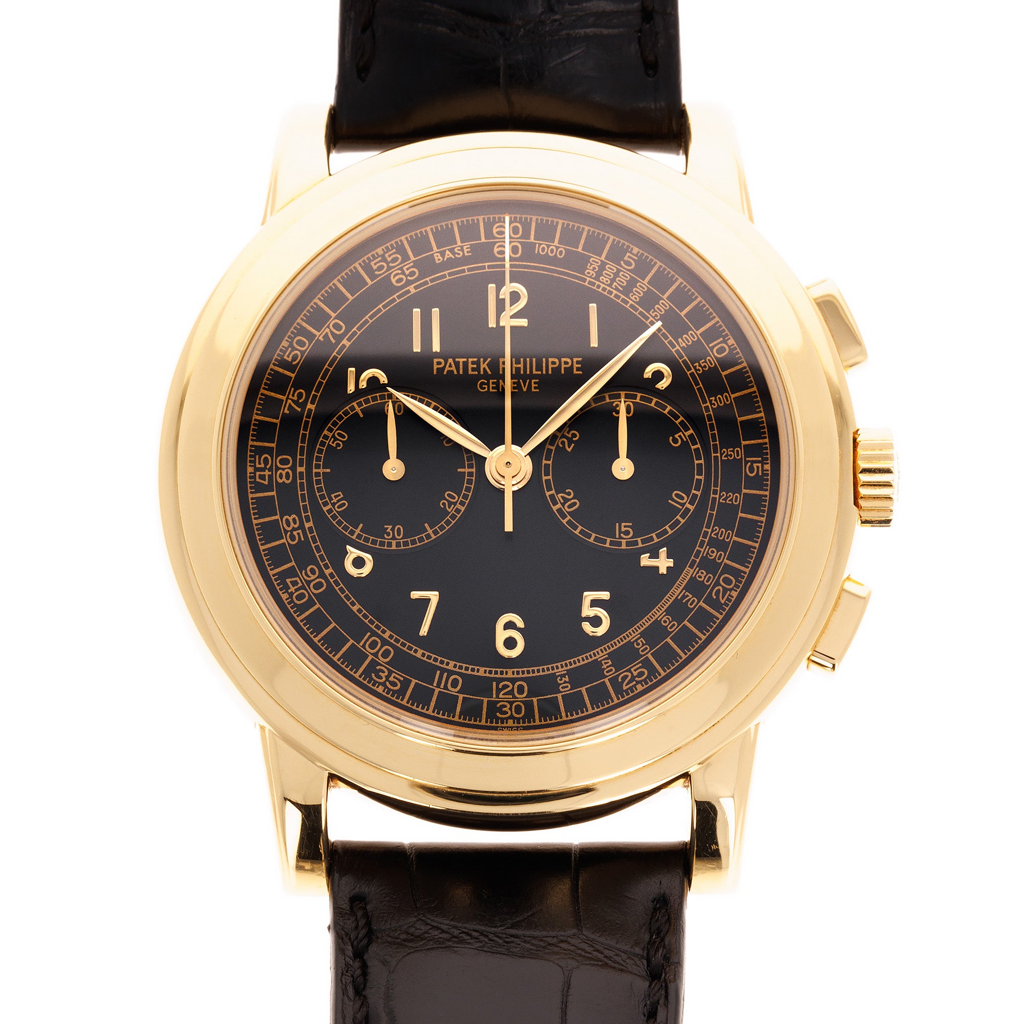 Patek Philippe - Patek Philippe Yellow Gold Chronograph Watch Ref. 5070 with Archive - The Keystone Watches