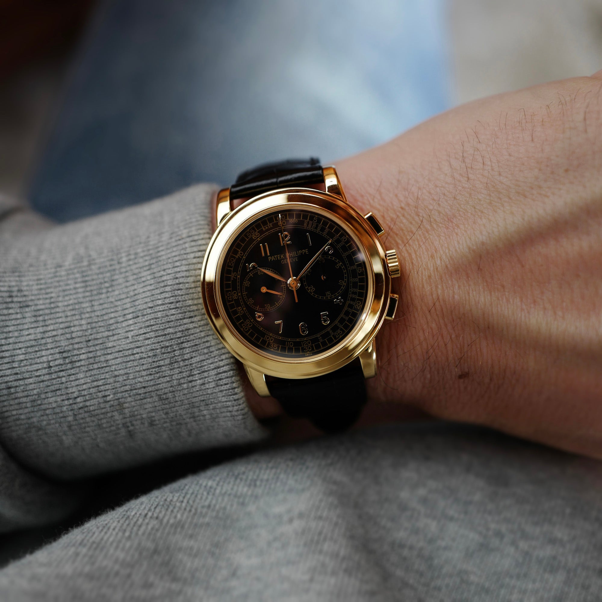 Patek Philippe - Patek Philippe Yellow Gold Chronograph Watch Ref. 5070 with Archive - The Keystone Watches