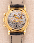 Patek Philippe Yellow Gold Perpetual Calendar Baguette Watch Ref. 3990