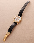 Patek Philippe Yellow Gold Perpetual Calendar Baguette Watch Ref. 3990
