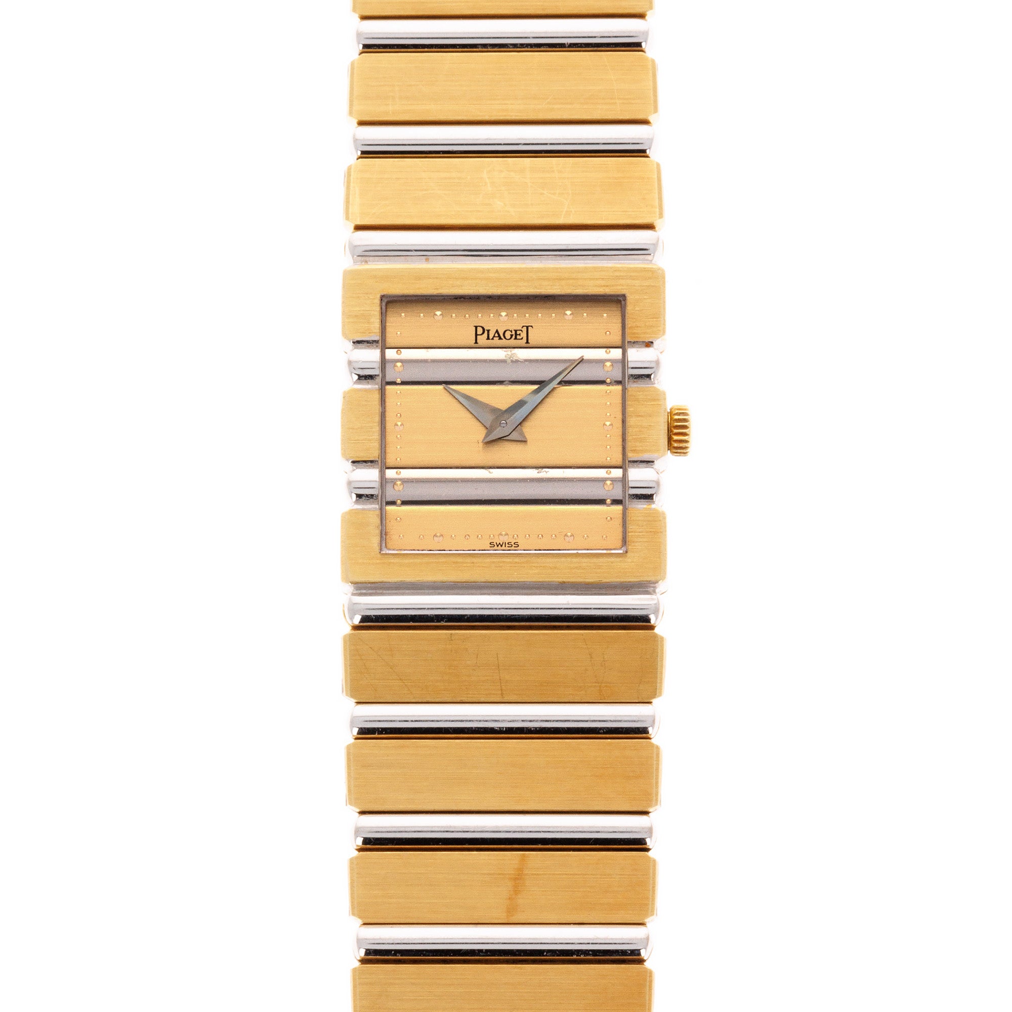 Piaget - Piaget Yellow & White Gold Polo Watch Ref. 8131 - The Keystone Watches