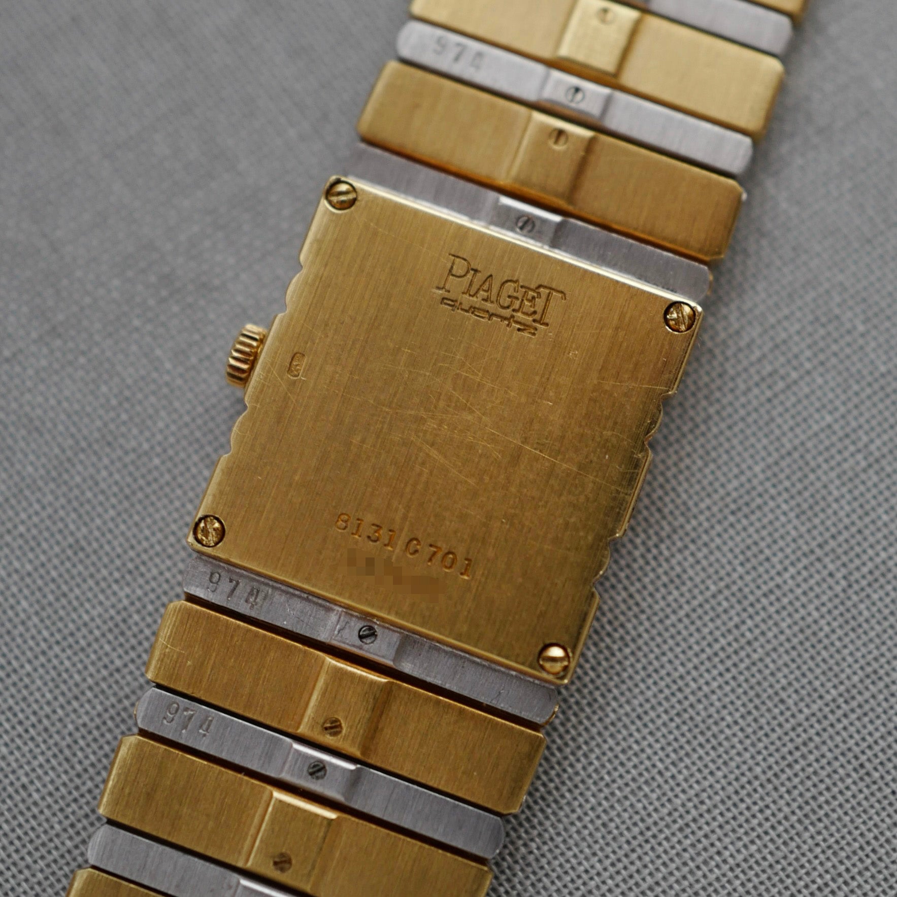 Piaget Yellow & White Gold Polo Watch Ref. 8131