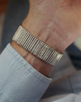 Piaget White Gold Emperador with Pave and Sapphire Dial Ref. 9131C