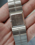 Piaget White Gold Emperador with Pave and Sapphire Dial Ref. 9131C