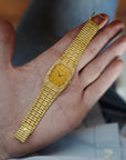 Audemars Piguet Yellow Gold Bamboo Diamond Watch