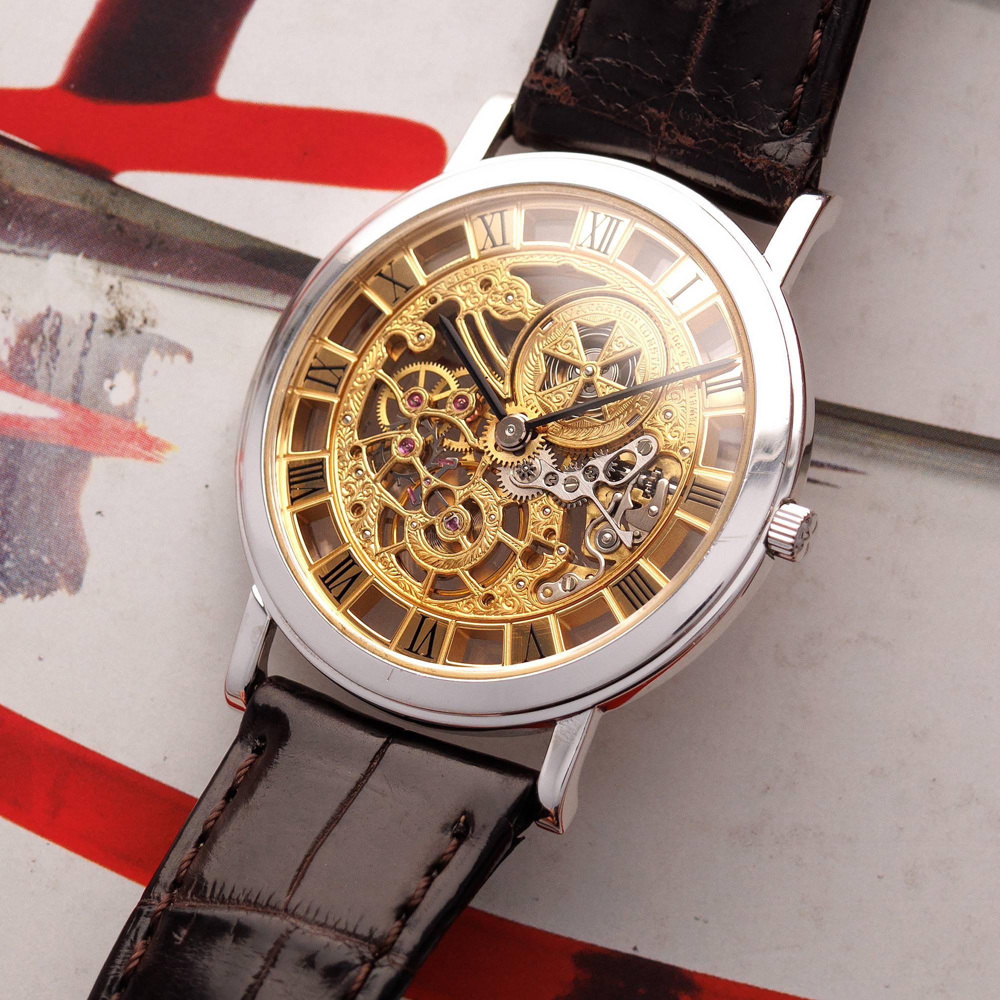 Vacheron Constantin - Vacheron Constantin White Gold Skeleton Watch Ref. 33115 - The Keystone Watches