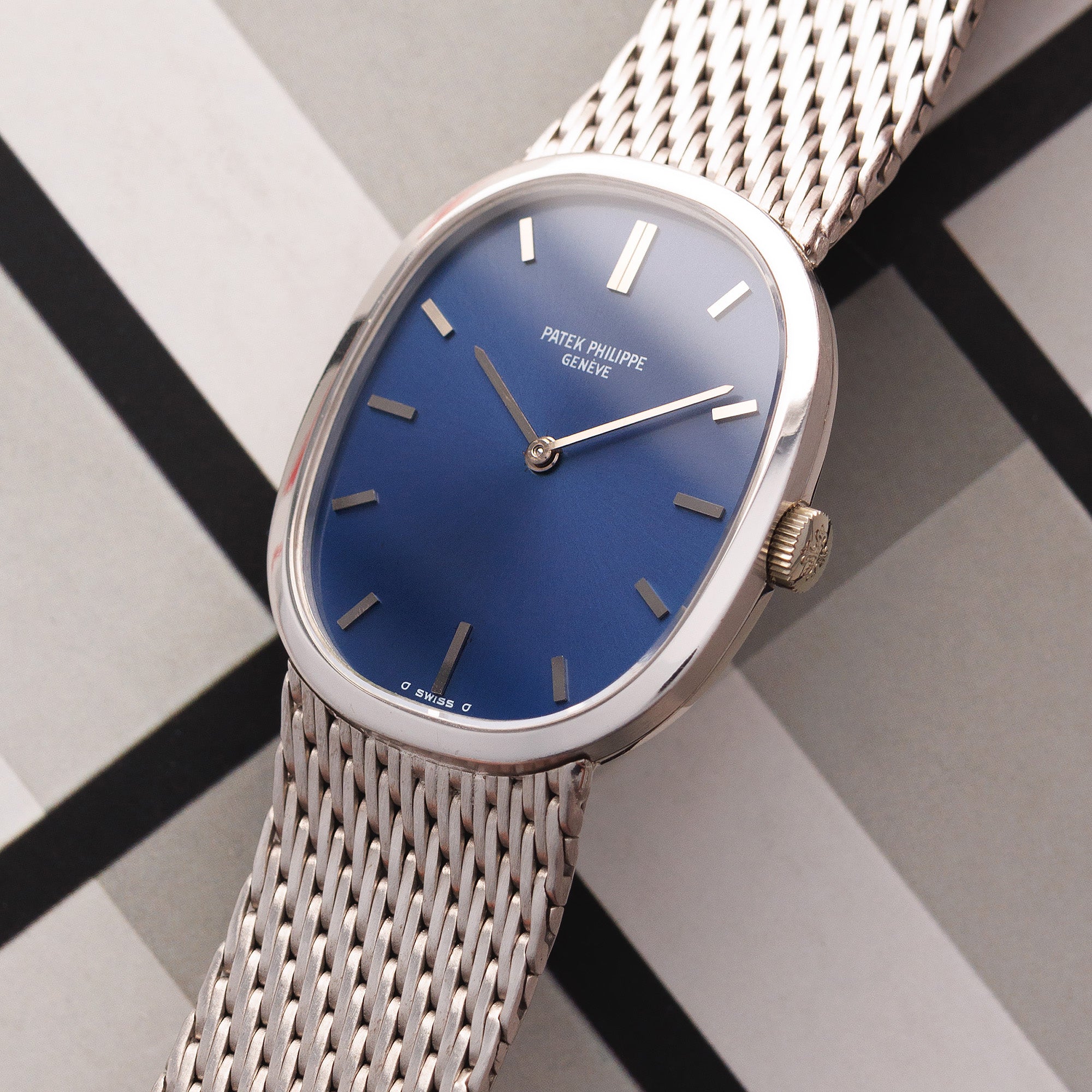 Patek Philippe White Gold Ellipse Watch Ref. 3548