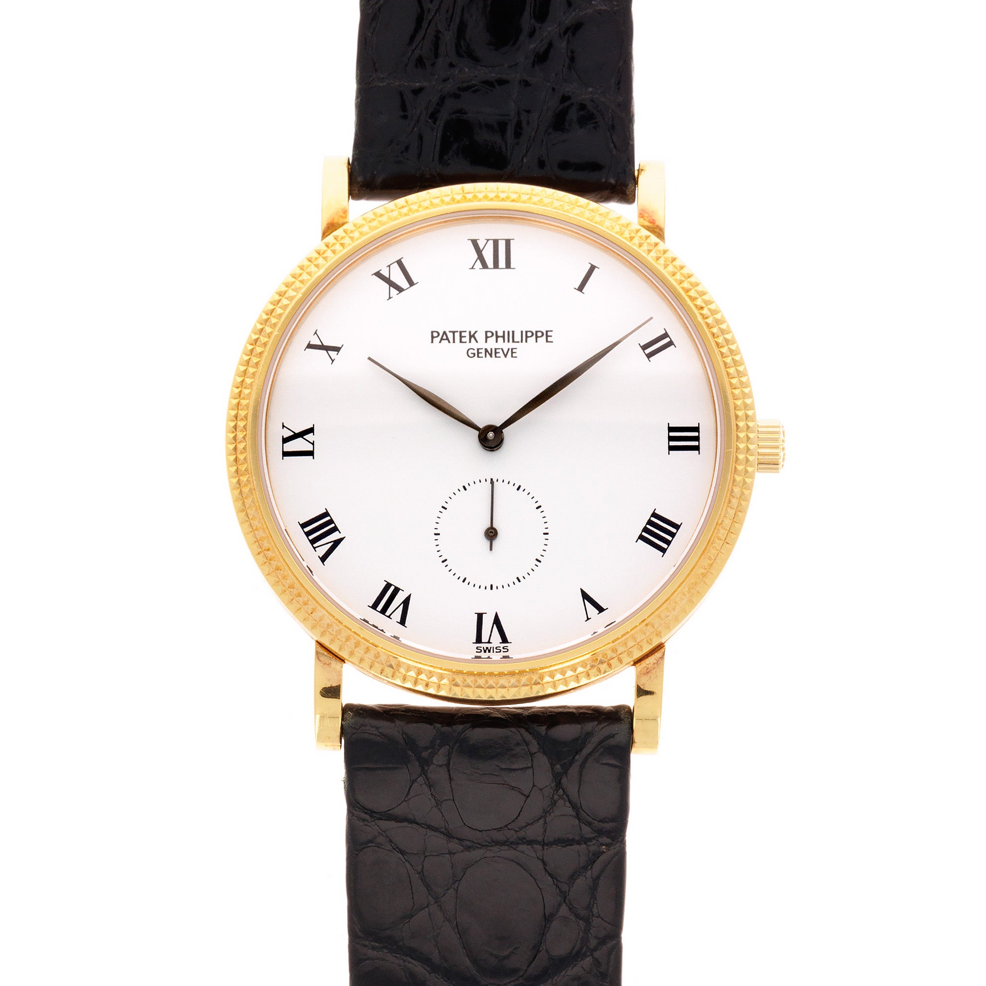 Patek Philippe Yellow Gold Calarava Ref. 3919