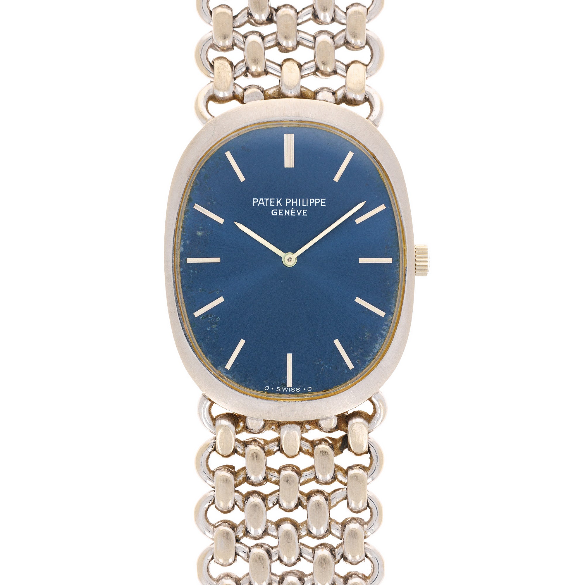 Patek Philippe White Gold Ellipse Watch Ref. 3577