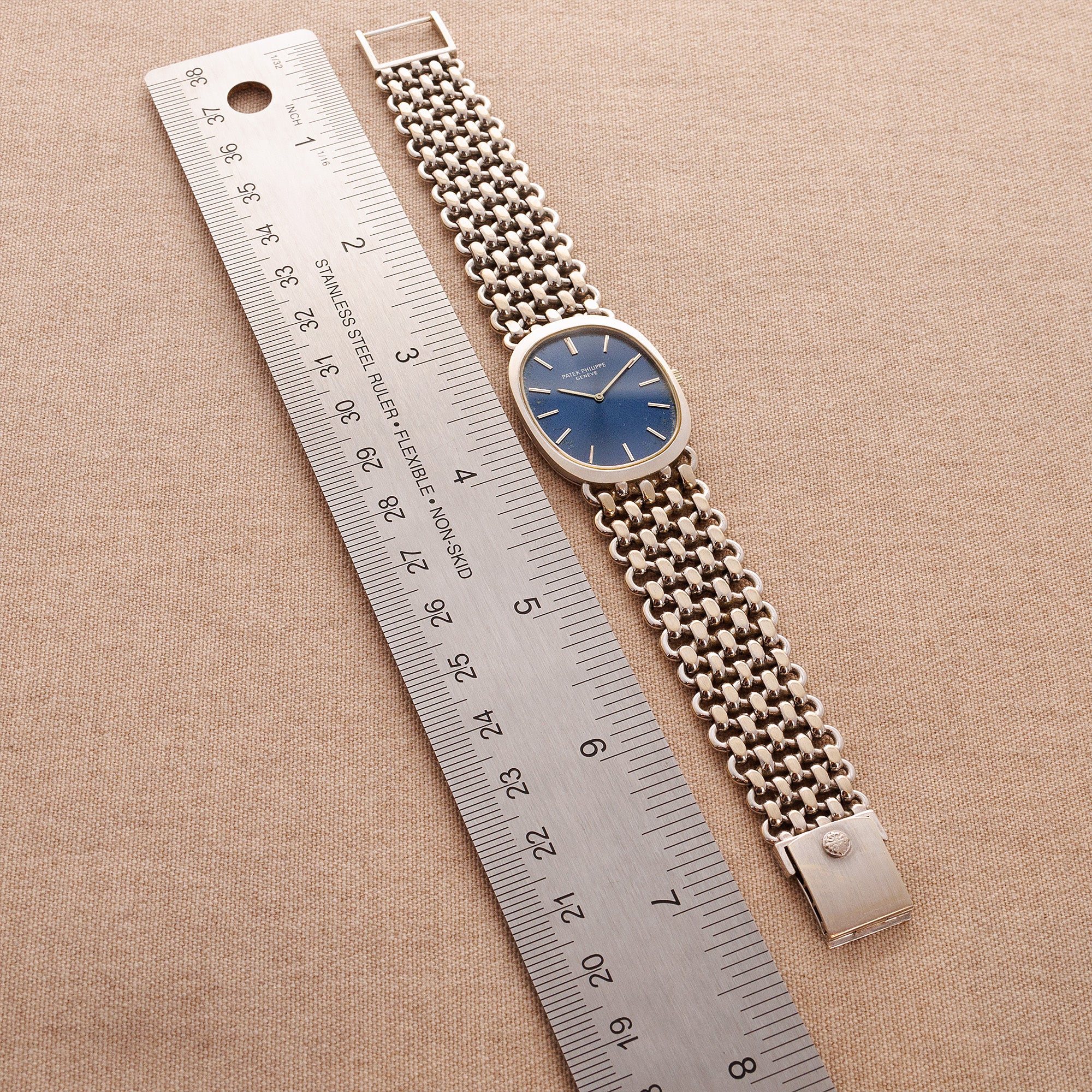 Patek Philippe White Gold Ellipse Watch Ref. 3577