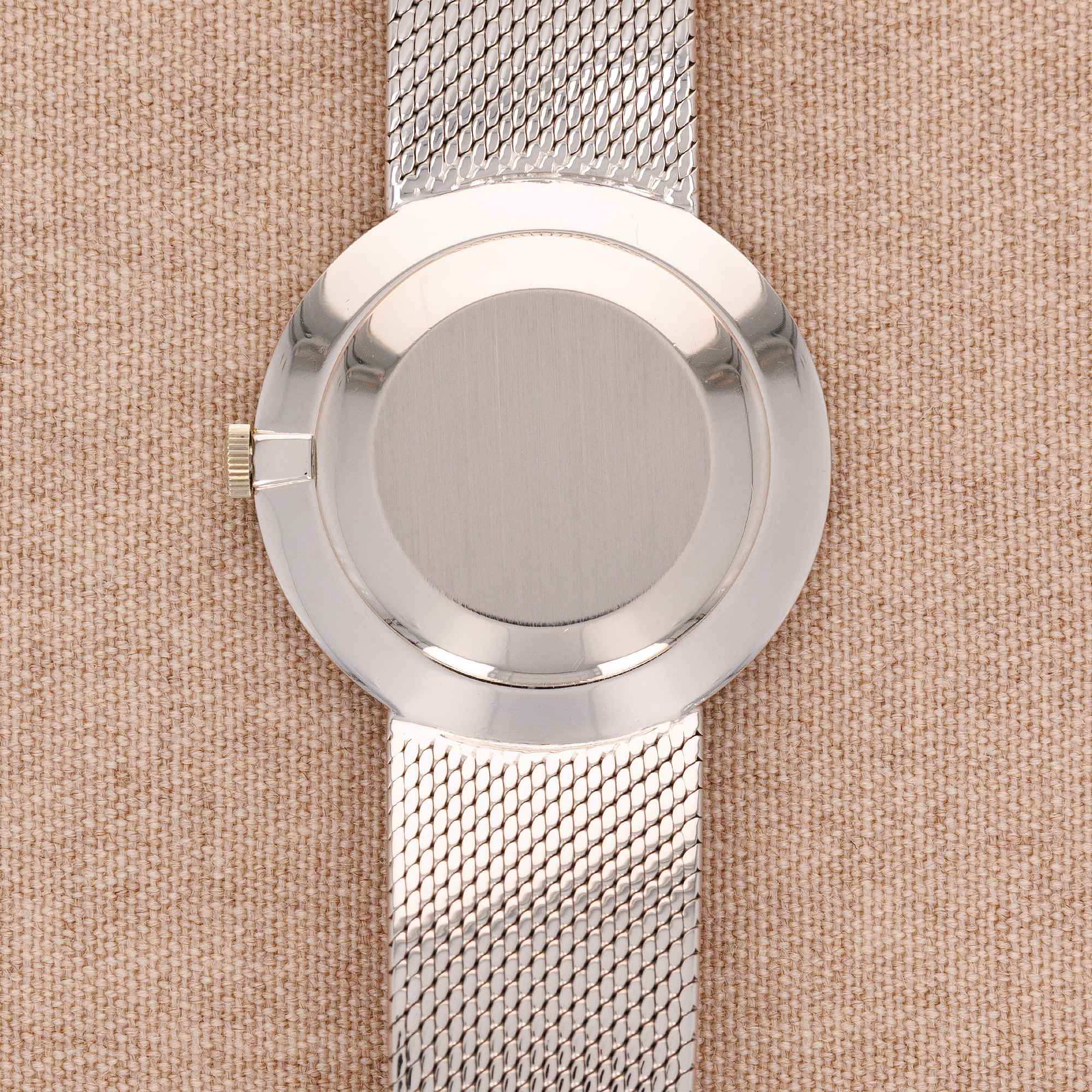 Patek Philippe - Patek Philippe White Gold Calatrava Ref. 3468 with Original Warranty - The Keystone Watches