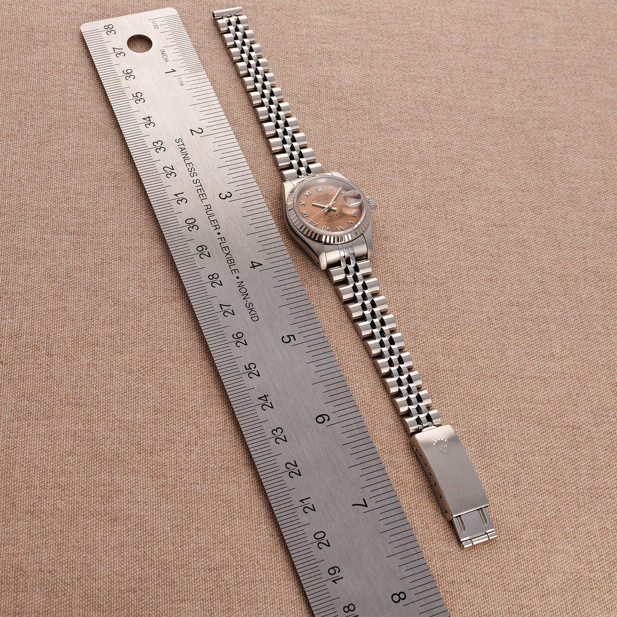 Rolex Steel Datejust Ref. 69174 Retailed by Tiffany & Co.