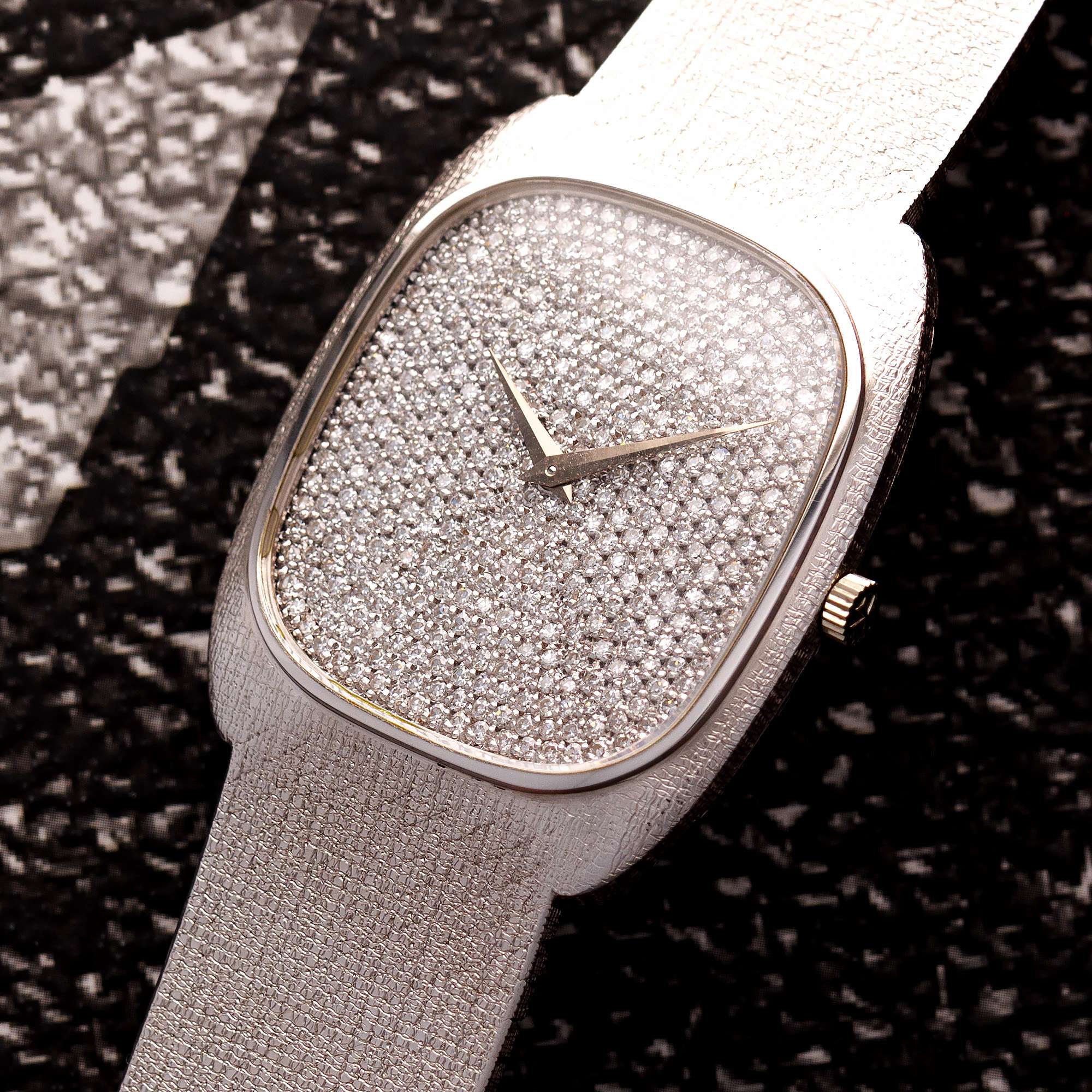 Vacheron Constantin - Vacheron Constantin White Gold Pave Diamond Watch Ref. 2045 - The Keystone Watches
