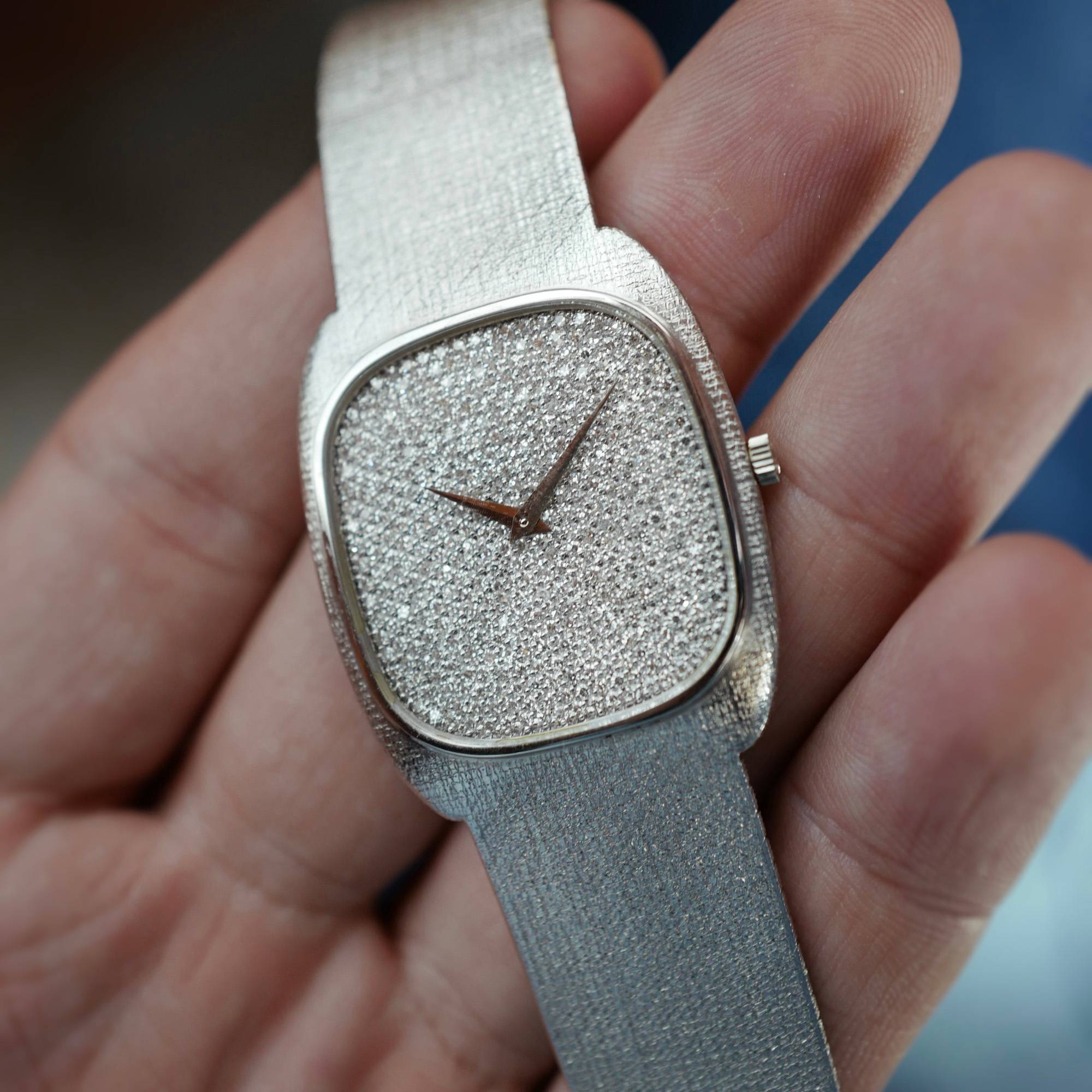 Vacheron Constantin - Vacheron Constantin White Gold Pave Diamond Watch Ref. 2045 - The Keystone Watches