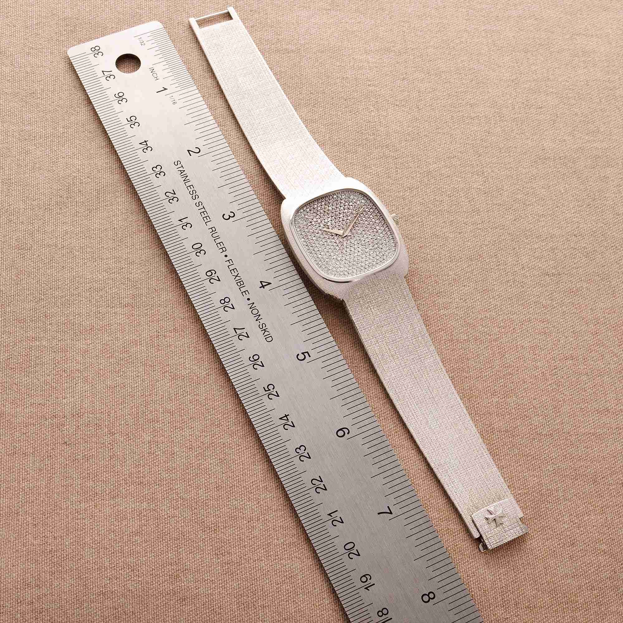 Vacheron Constantin - Vacheron Constantin White Gold Pave Diamond Watch Ref. 2045 - The Keystone Watches