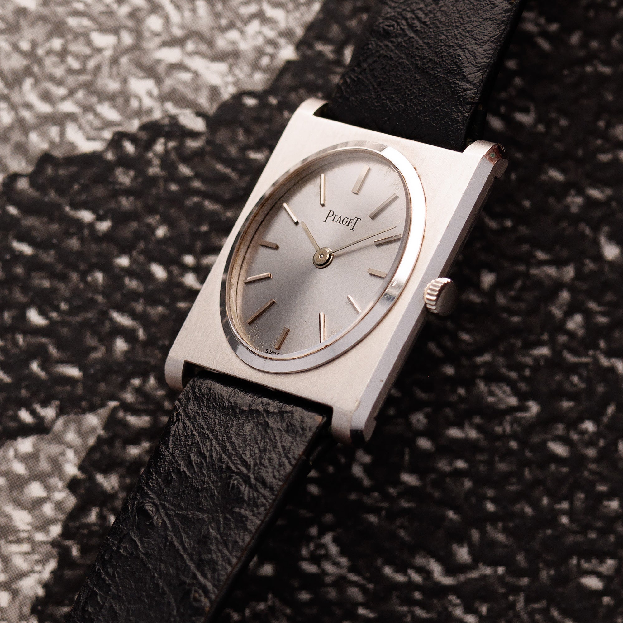 Piaget White Gold Square Watch Ref. 9136