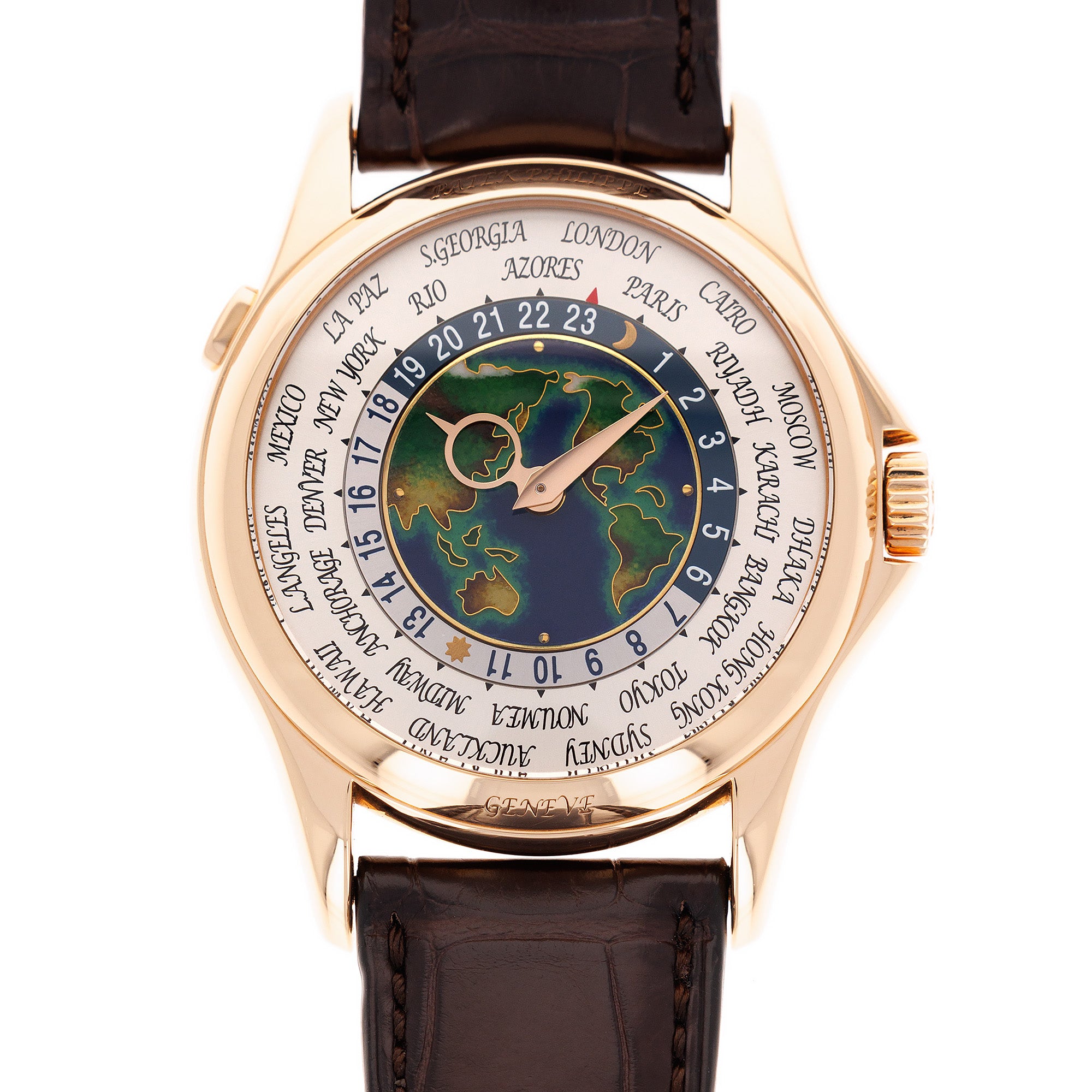 Patek Philippe Rose Gold World Time Watch Ref. 5131