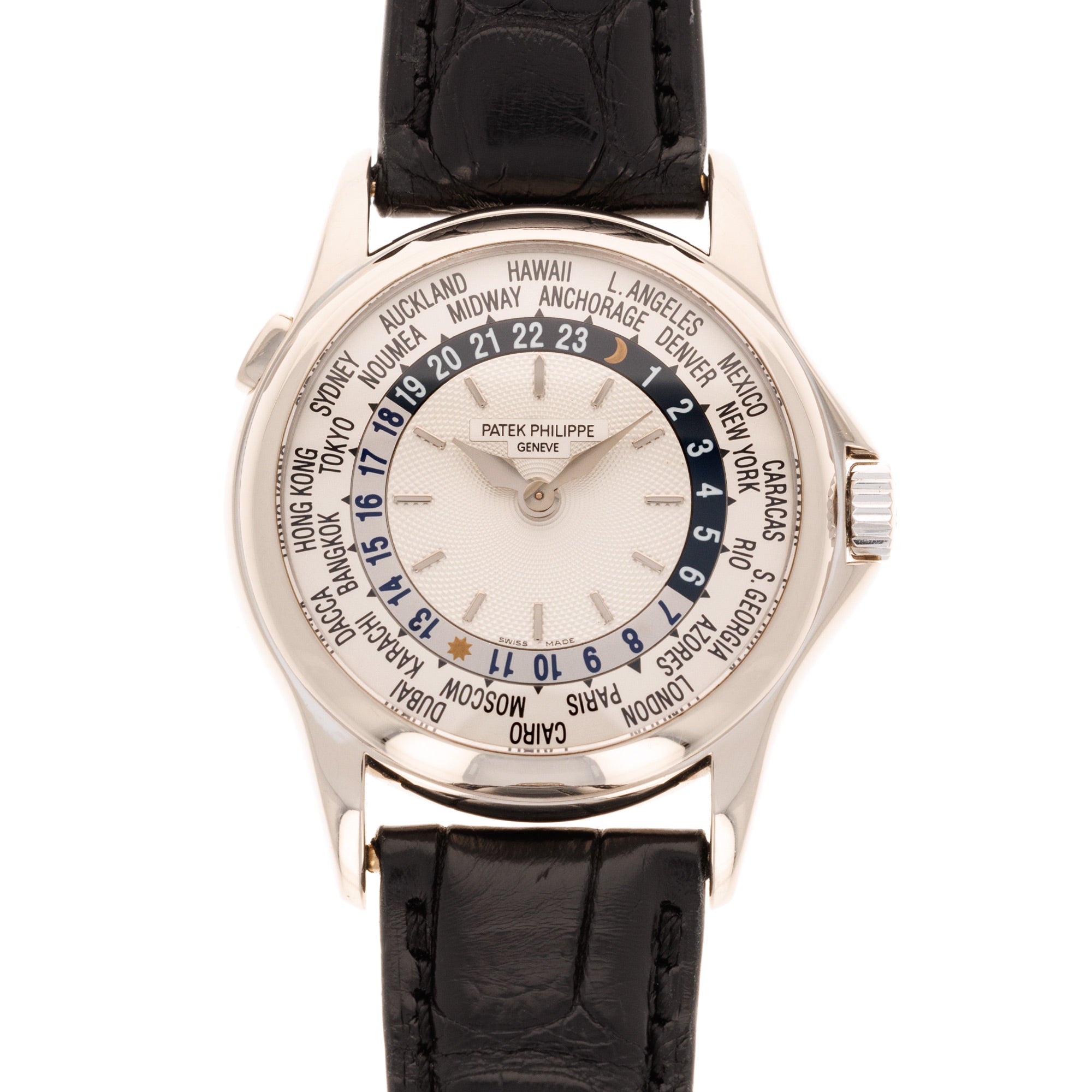 Patek Philippe White Gold World Time Ref. 5110