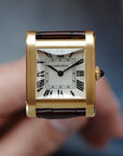 Cartier Yellow Gold Tank Normale Ref. WGTA0108