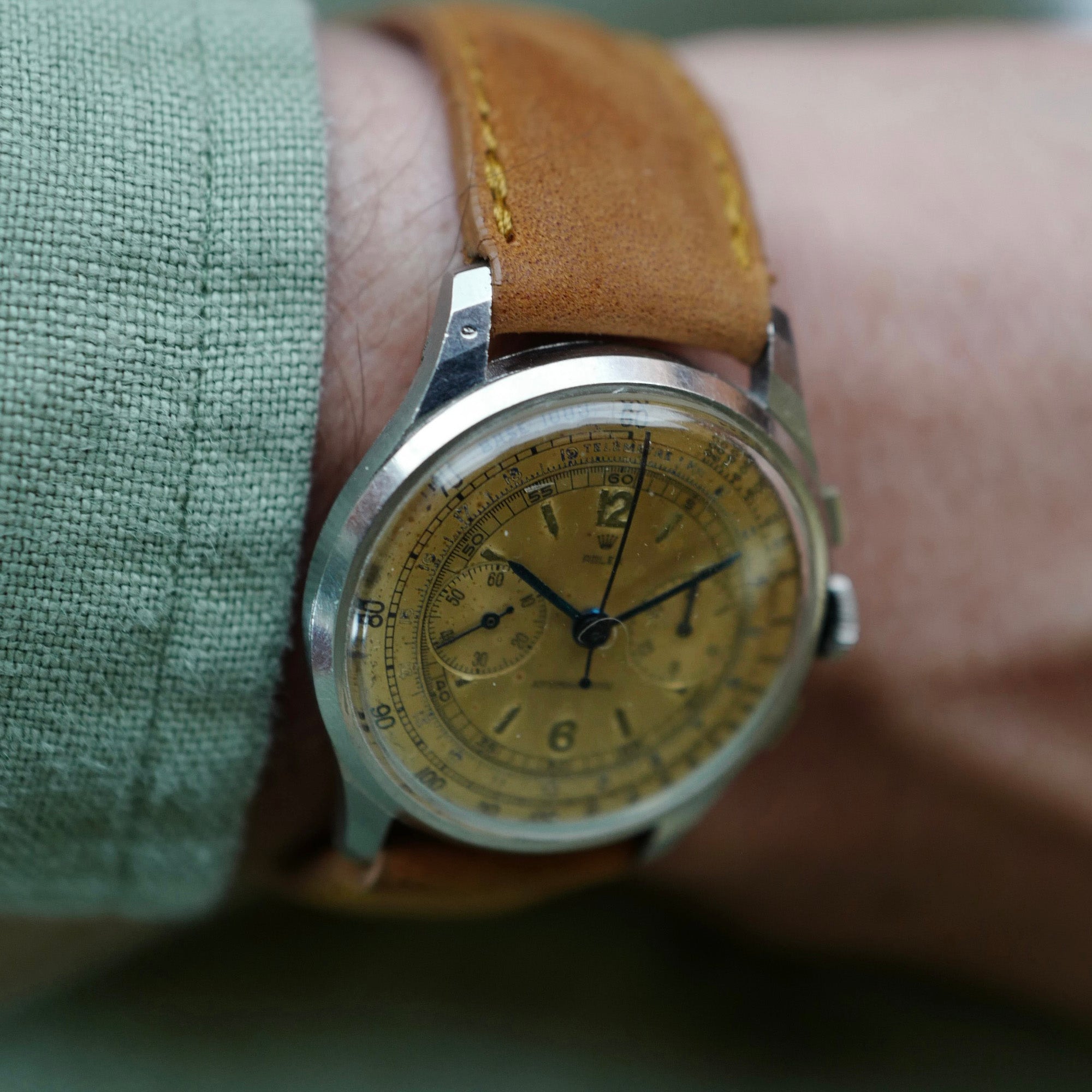 Rolex - Rolex Steel Chronograph Antimagnetic Ref. 3834 - The Keystone Watches