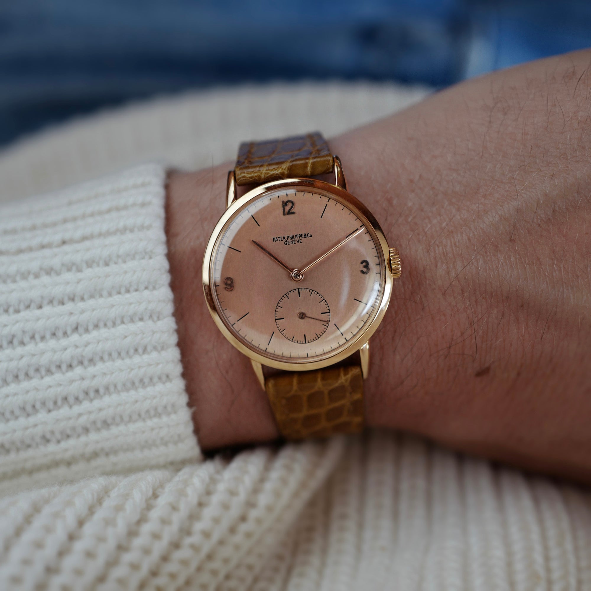 Patek Philippe Rose Gold Calatrava Watch Ref. 1513