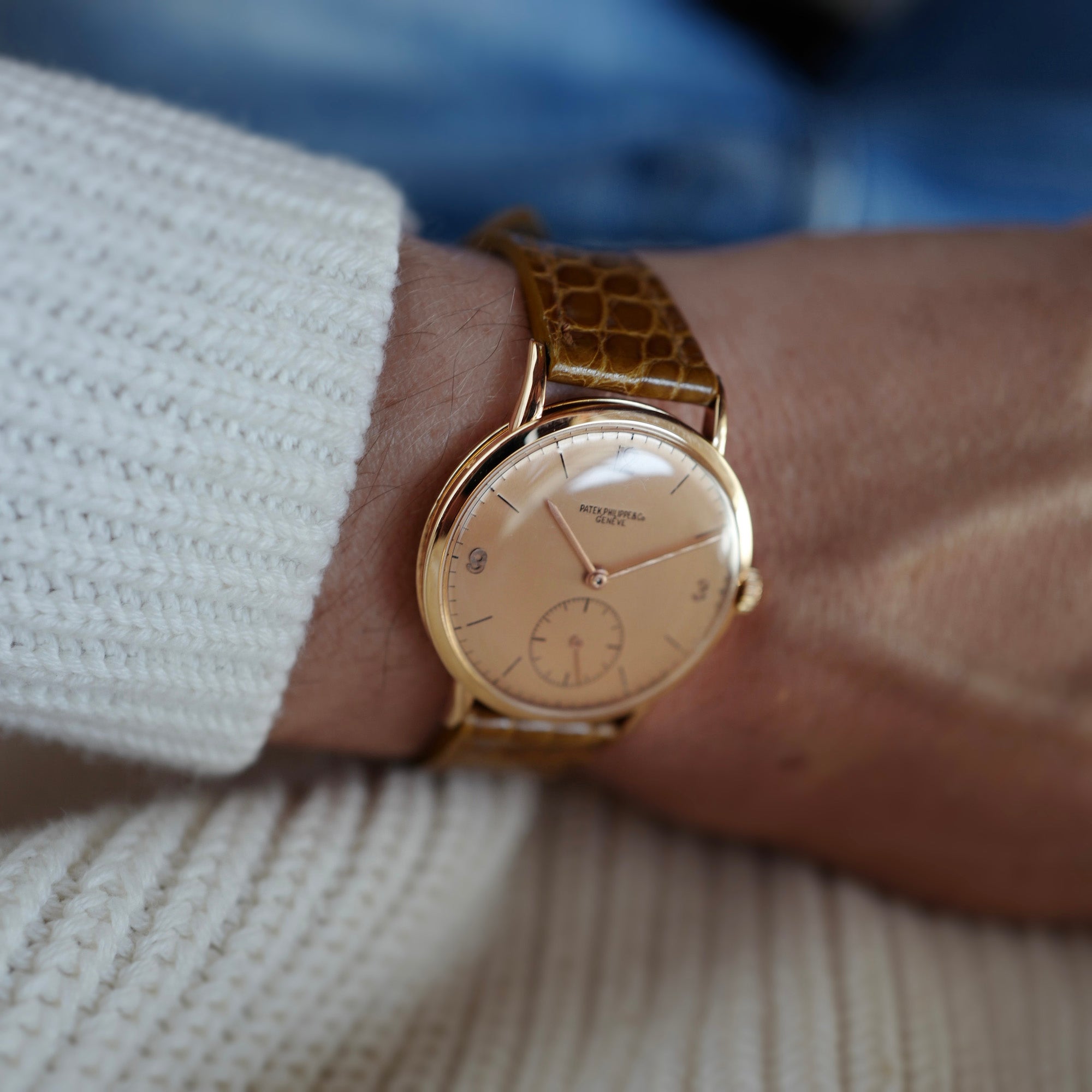 Patek Philippe Rose Gold Calatrava Watch Ref. 1513