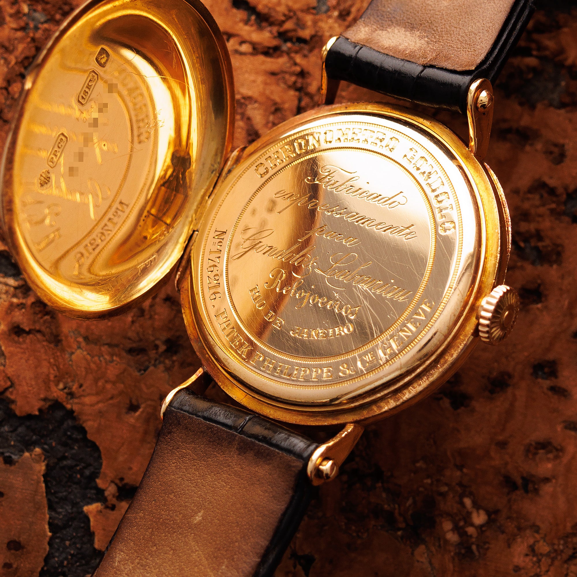 Patek Philippe Yellow Gold Chronmetro Gondolo