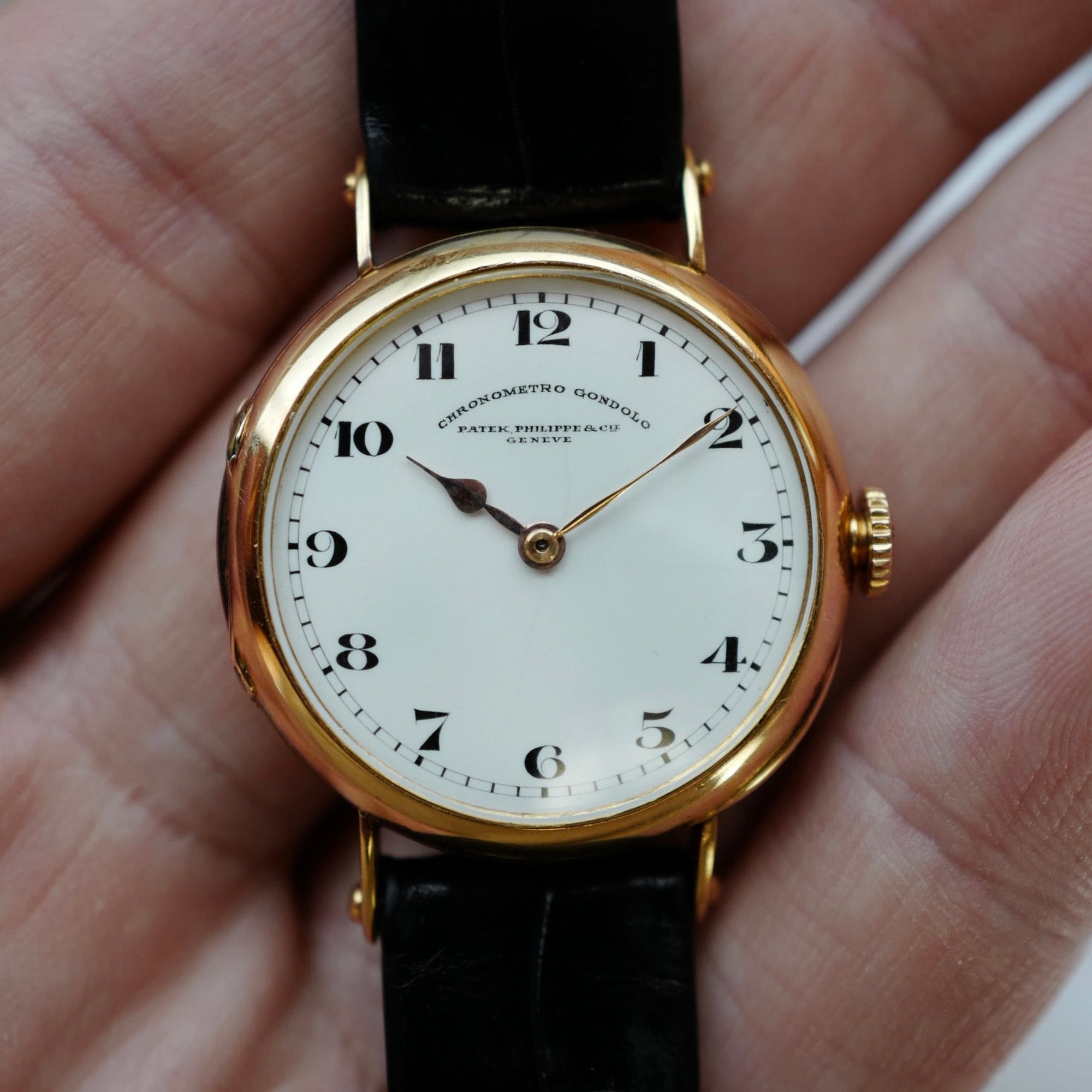 Patek Philippe Yellow Gold Chronmetro Gondolo