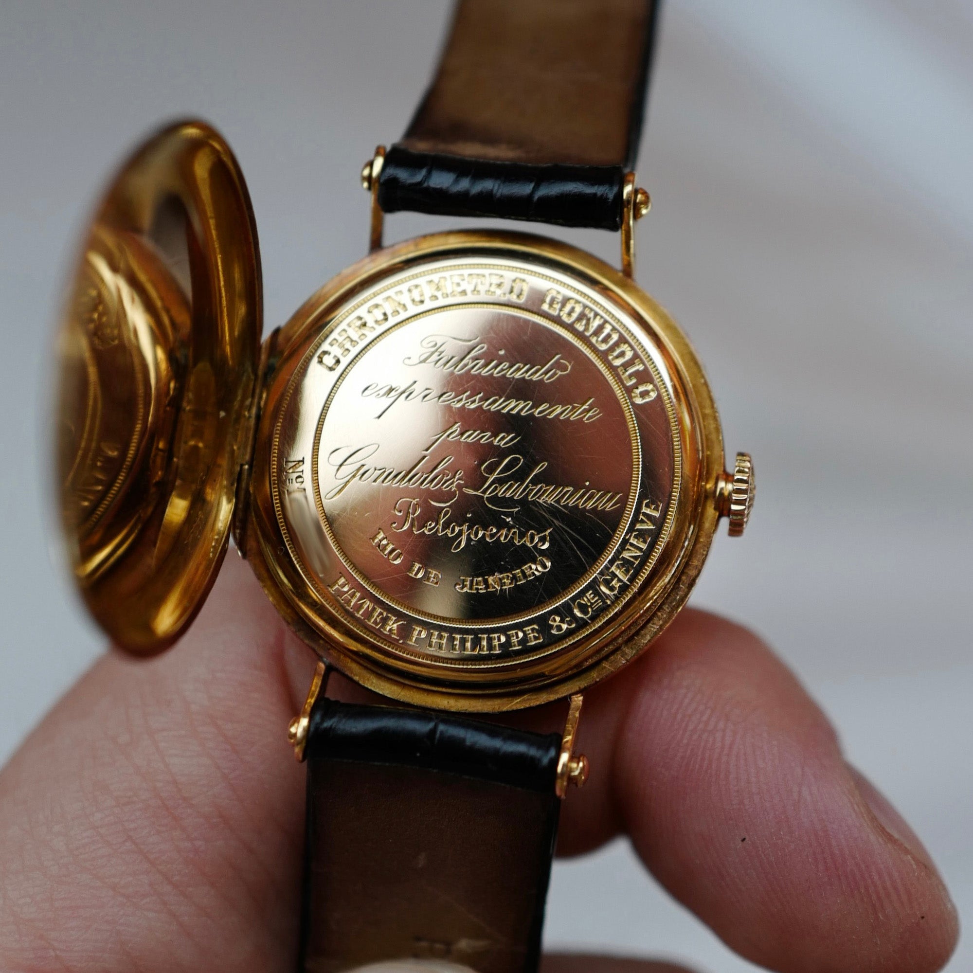 Patek Philippe Yellow Gold Chronmetro Gondolo