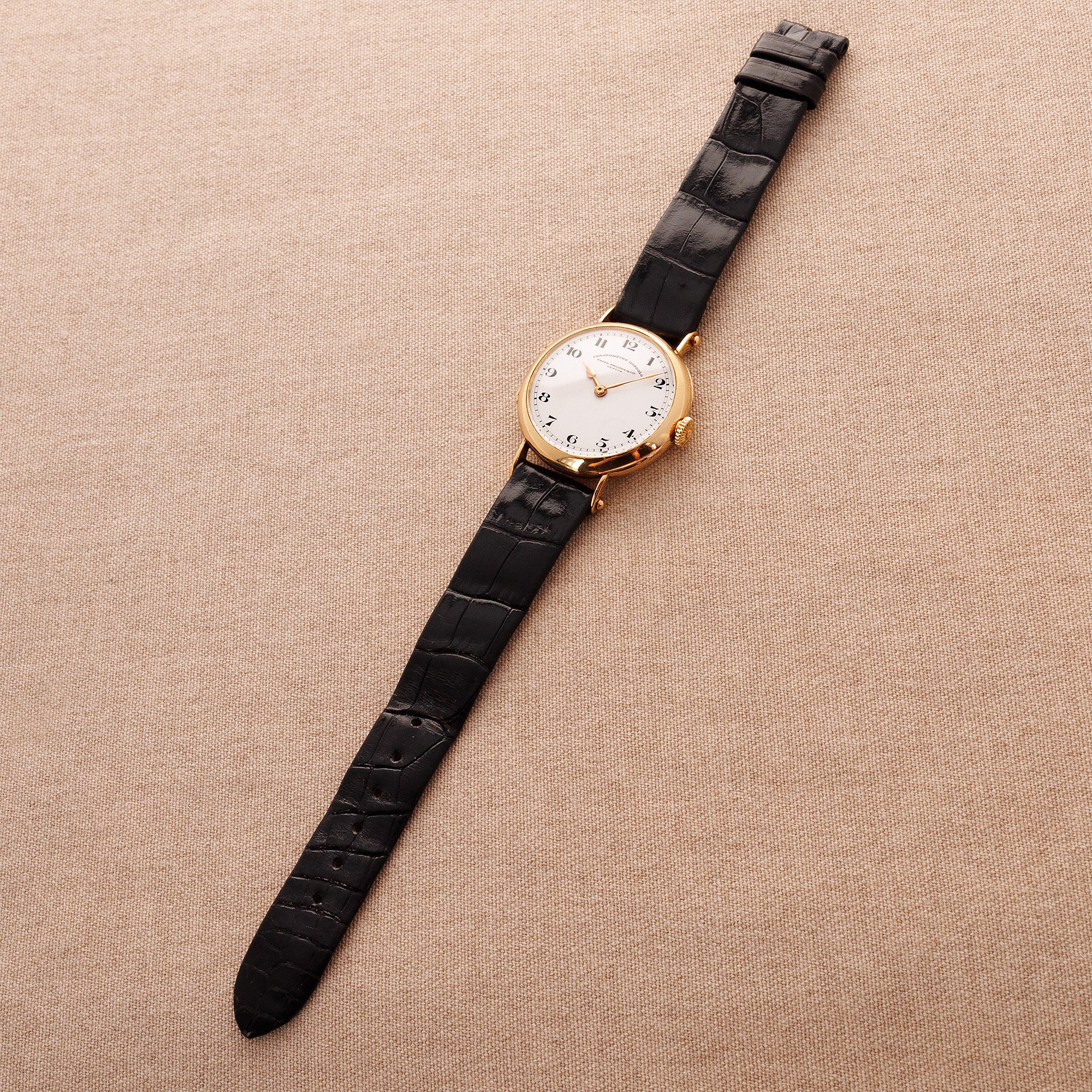 Patek Philippe Yellow Gold Chronmetro Gondolo