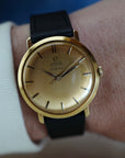Omega - Omega Yellow Gold Automatic Watch Retailed by Turler (New Arrival) - The Keystone Watches