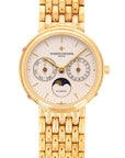 Vacheron Constantin - Vacheron Constantin Yellow Gold Day Date Moonphase Ref. 47009 on Bracelet - The Keystone Watches