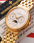 Vacheron Constantin - Vacheron Constantin Yellow Gold Day Date Moonphase Ref. 47009 on Bracelet - The Keystone Watches